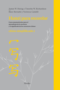 HANZI PARA RECORDAR. CHINO SIMPLIFICADO I.