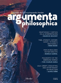 ARGUMENTA PHILOSOPHICA N� 1 ABRIL 2016