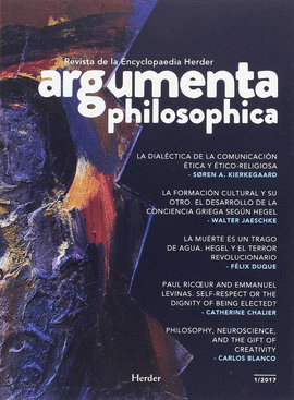 ARGUMENTA PHILOSOPHICA. N� 1 2017