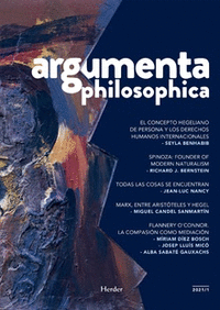 ARGUMENTA PHILOSOPHICA 2021;1