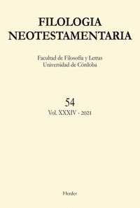 FILOLOGIA NEOTESTAMENTARIA N� 54