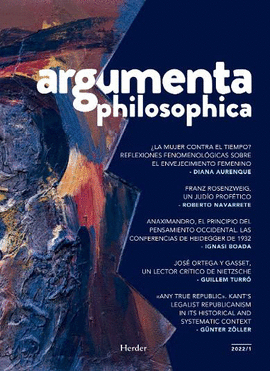 ARGUMENTA PHILOSOPHICA 2022/1