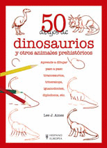 50 DIBUJOS DE DINOSAURIOS Y OTROS ANIMALES PREHISTRICOS