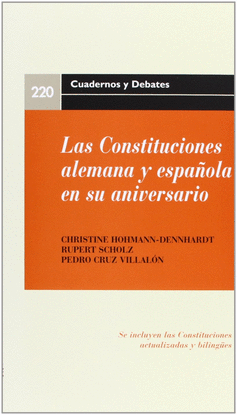 LAS CONSTITUCIONES ALEMANA Y ESPA�OLA EN SU ANIVERSARIO