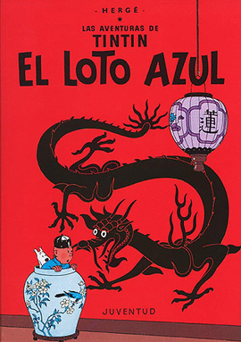 EL LOTO AZUL. TINTIN (CARTON)