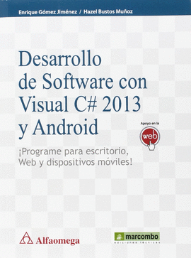 DESARROLLO DE SOFTWARE CON C# 2013 Y ANDROID