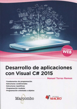 DESARROLLO DE APLICACIONES CON VISUAL C# 2015