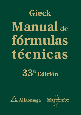 MANUAL DE F�RMULAS T�CNICAS