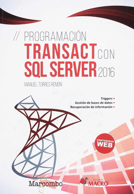 PROGRAMACIN TRANSACT CON SQL SERVER 2016