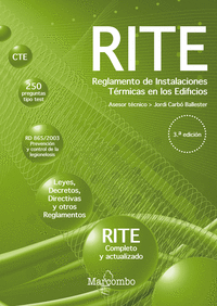 REGLAMENTO DE INSTALACIONES TERMICAS EN LOS EDIFICIOS 3ED