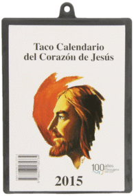 TACO CALENDARIO DEL CORAZON DE JESUS 2015 PARED CO
