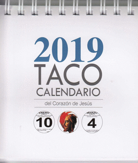 TACO CALENDARIO 2019 PEANA SAGRADO CORAZ�N