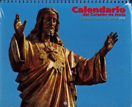 CALENDARIO 2019 PARED CON FALDILLAS SAGRADO CORAZON