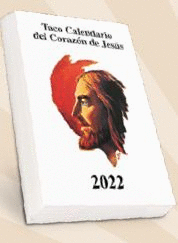 TACO CALENDARIO CORAZN DE JESS 2022