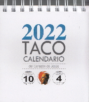 TACO CALENDARIO 2022 PEANA SAGRADO CORAZON