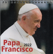 CALENDARIO MESA 2022 PAPA FRANCISCO