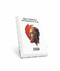 TACO 2026 CALENDARIO DEL CORAZON DE JESUS GRANDE CON IMAN