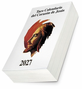 TACO 2027 CALENDARIO DEL CORAZ�N DE JES�S - NOTAS CON IM�N - 2027