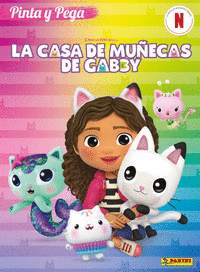 PINTA Y PEGA LA CASA DE MUECAS DE GABBY N.45 LA C
