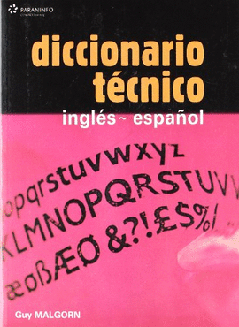 DICCIONARIO�T�CNICO�INGL�S-ESPA�OL