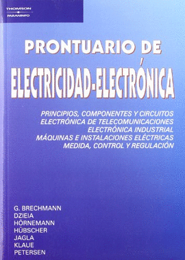 PRONTUARIO DE ELECTRICIDAD-ELECTR�NICA