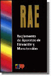 RAE, REGLAMENTO DE APARATOS DE ELEVACIN Y MANUTENCIN