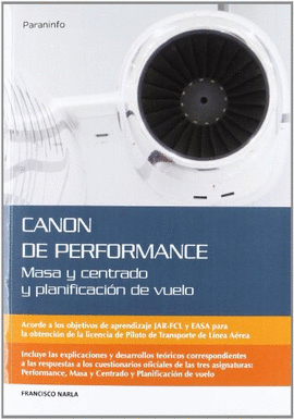 CANON DE PERFORMANCE VUELO