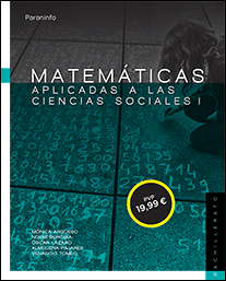 MATEMTICAS APLICADAS A LAS CIENCIAS SOCIALES I. 1 BACHILLERATO