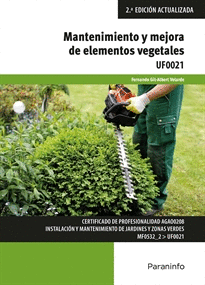 MANTENIMIENTO Y MEJORA DE ELEMENTOS VEGETALES