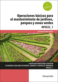 OPERACIONES BSICAS PARA EL MANTENIMIENTO DE JARDINES, PARQUES Y ZONAS VERDES