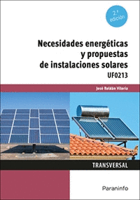 NECESIDADES ENERGTICAS Y PROPUESTAS DE INSTALACIONES SOLARES 2. EDICIN