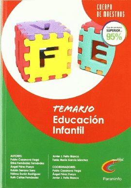 TEMARIO EDUCACIN INFANTIL. OPOSICIONES. CUERPO DE MAESTROS