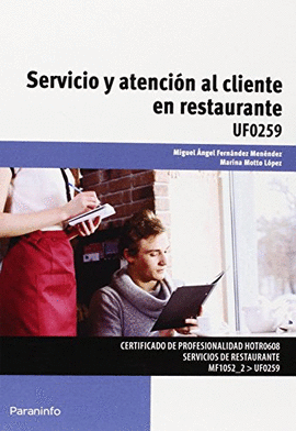 SERVICIO Y ATENCI�N AL CLIENTE EN RESTAURANTE