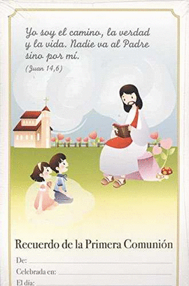 LAMINA RECUERDO 1� COMUNION MOD 3