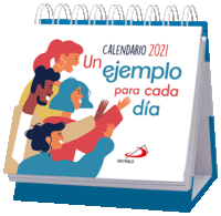 CALENDARIO DE MESA UN EJEMPLO PARA CADA DA 2021