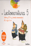 LECTOESCRITURA 5 LETRAS ENCANTADAS PAUTA