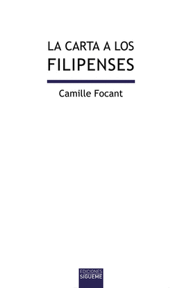 LA CARTA A LOS FILIPENSES