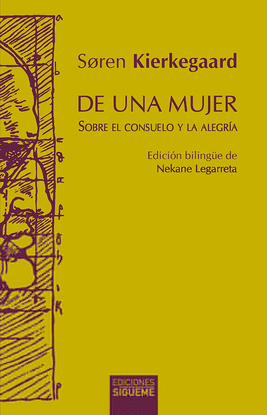 DE UNA MUJER. SOBRE EL CONSUELO Y LA ALEGRIA