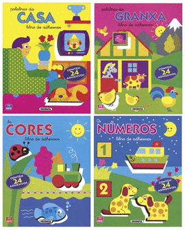 ADHESIVOS DID�CTICOS (4 T�TULOS)