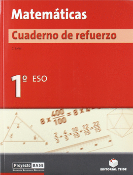 MATEM�TICAS. CUADERNO DE REFUERZO 1� BASE