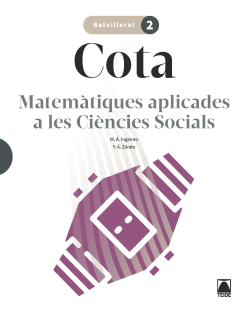 COTA. MATEMTIQUES APLICADES A LES CCSS 2 BATXILLERAT