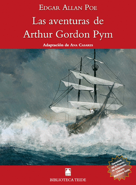 BIBLIOTECA TEIDE 075 - LAS AVENTURAS DE ARTHUR GORDON PYM -EDGAR ALLAN POE-