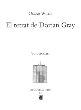GUIA DID�CTICA. EL RETRAT DE DORIAN GRAY. BIBLIOTECA TEIDE