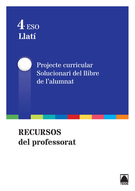 GUIA DID�CTICA. LLAT� 4T ESO - ED. 2016