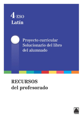 GU�A DID�CTICA. LAT�N 4 ESO - ED. 2016