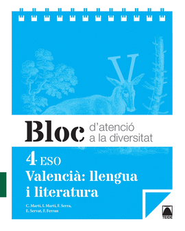 BLOC D'ATENCI� A LA DIVERSITAT. VALENCI�: LLENGUA I LITERATURA 4 ESO - ED. 2016
