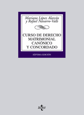 CURSO DE DERECHO MATRIMONIAL CANNICO Y CONCORDADO