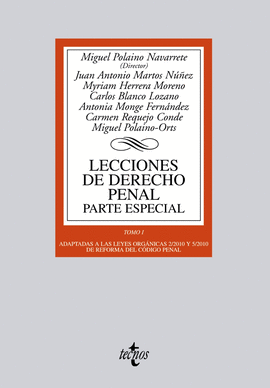 LECCIONES DE DERECHO PENAL. PARTE ESPECIAL