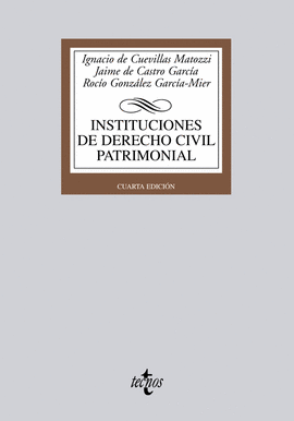 INSTITUCIONES DE DERECHO CIVIL PATRIMONIAL