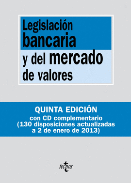 LEGISLACI�N BANCARIA Y DEL MERCADO DE VALORES